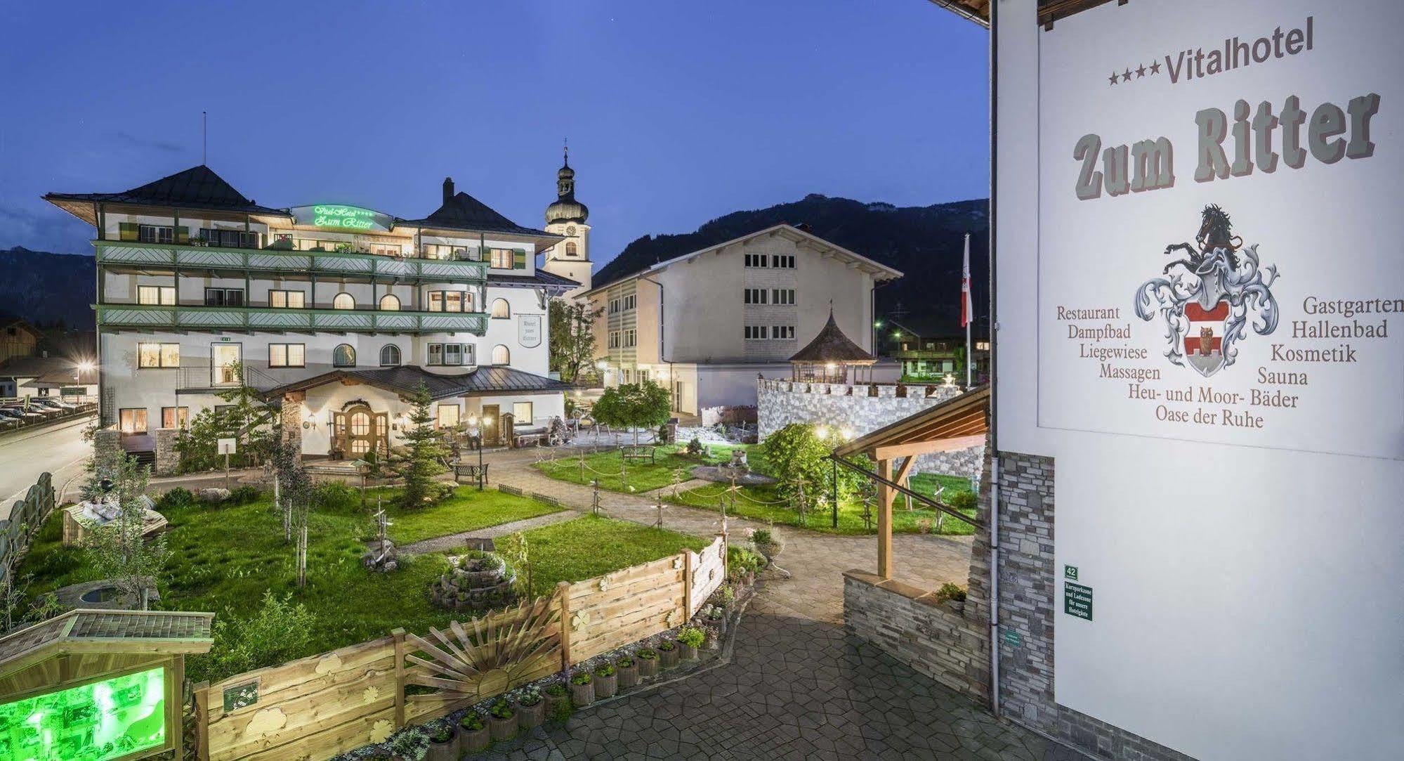 Hotel "Zum Ritter" Tannheim Exteriör bild
